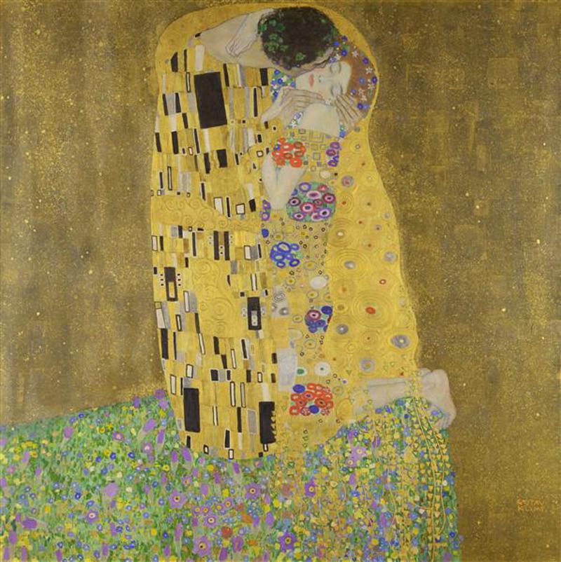 Gustav Klimt The Kiss