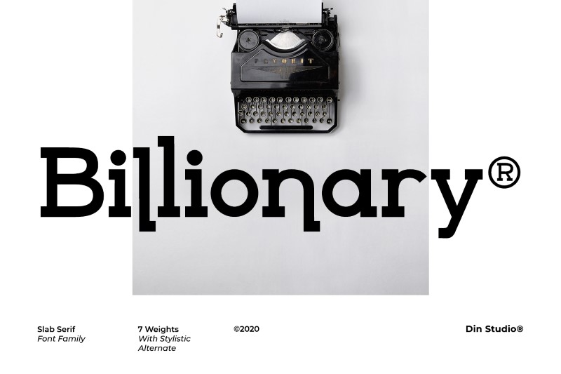 Slab serif fonts
