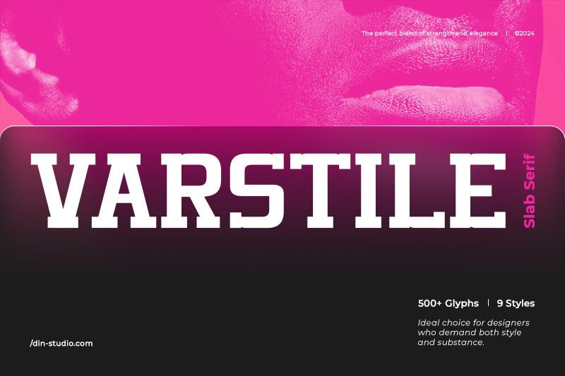 Slab serif fonts
