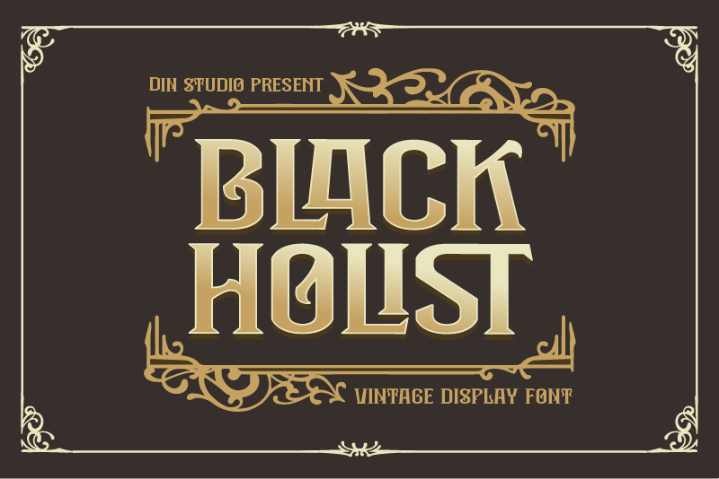 classic vintage font