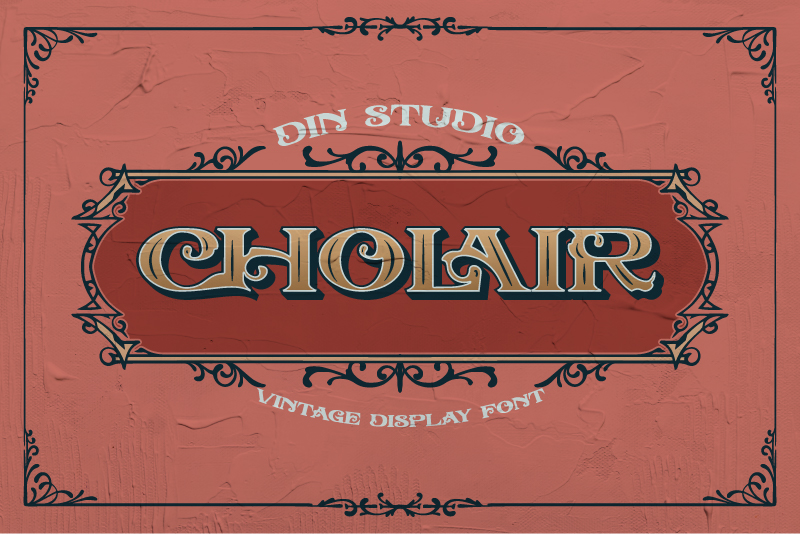 classic vintage font