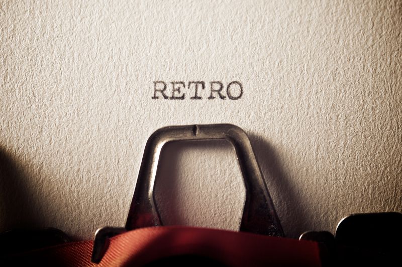 Retro Script Logos