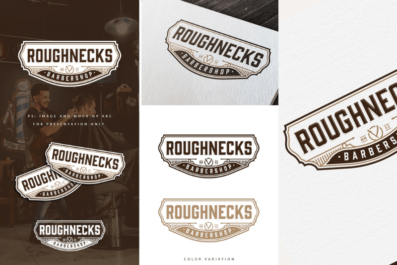 Modern Illustrative Vintage Logos